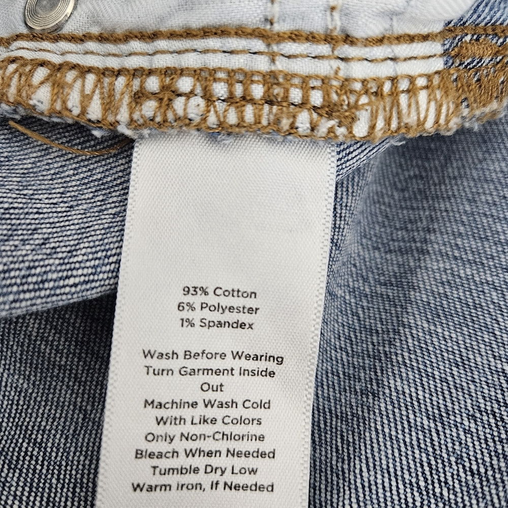 Talbots Flawless Straight Leg Jeans High Rise Medium Wash Denim 10 - Picture 4 of 4